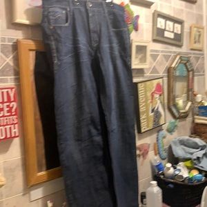 Antique rivet jeans